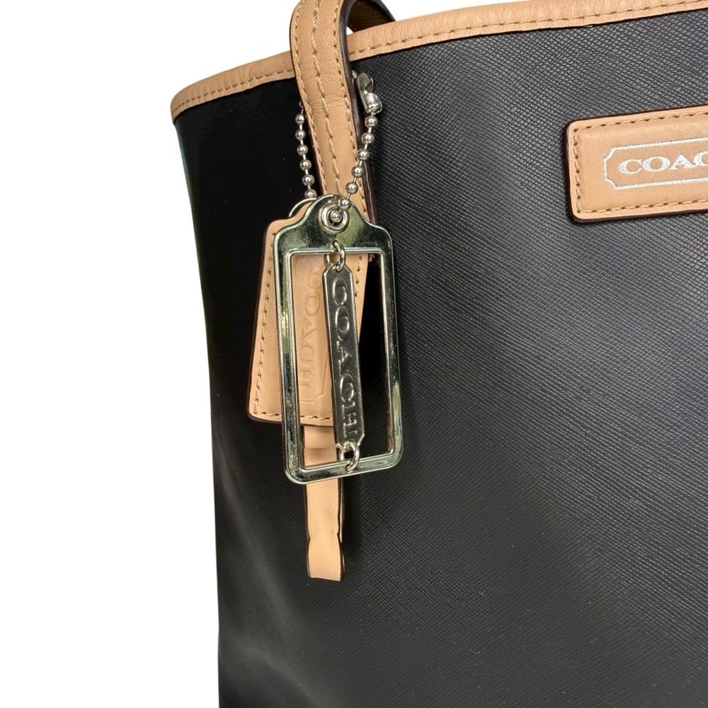 ▪️COACH Park Metro Saffiano Leather Tote Bag - Picture 9 of 14